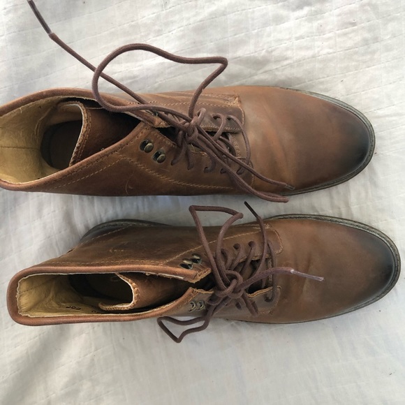 Classic Frye Boots Size 7 Cognac - Picture 3 of 9